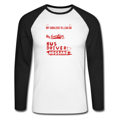 Geschenk für Ehemann Langarmshirt - Für Busfahrer-Ehemann-Hemd