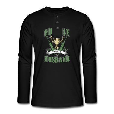 Geschenk für Ehemann Langarmshirt - Lustiges Trophäe Pokal für Ehemann Geschenke Shirt