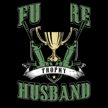 Motiv Lustiges Trophäe Pokal für Ehemann Geschenke Shirt