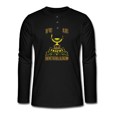 Geschenk für Ehemann Langarmshirt - Lustiges Trophäe Pokal für Ehemann Geschenke Shirt