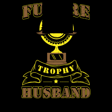 Motiv Lustiges Trophäe Pokal für Ehemann Geschenke Shirt