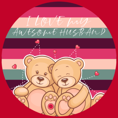 Motiv Ich liebe meinen fantastischen Ehemann