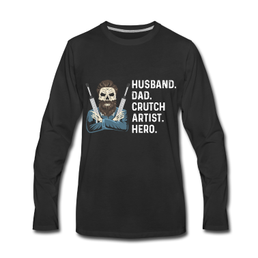 Geschenk für Ehemann Langarmshirt - Beinbruch Design für deinen Ehemann mit einem