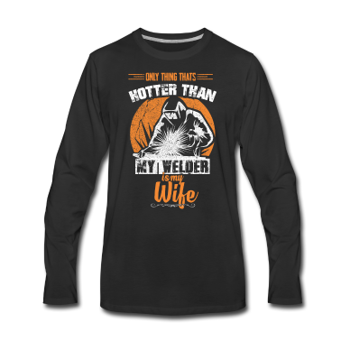 Geschenk für Ehemann Langarmshirt - Schweißer Design für einen Ehemann