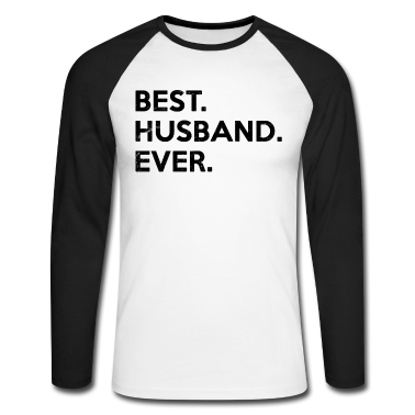 Geschenk für Ehemann Langarmshirt - Bester Ehemann aller Zeiten. Geschenke für Super-Mann. Partner.