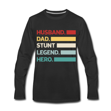 Geschenk für Ehemann Langarmshirt - Beinbruch Spruch für deinen Ehemann mit einem