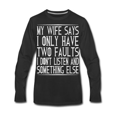 Geschenk für Ehemann Langarmshirt - Cooler Ehefrauen Witz Geschenk für Ehemänner