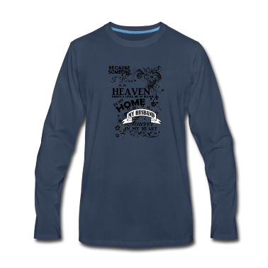 Geschenk für Ehemann Langarmshirt - Ehemann Himmel für immer in meinem Herzen