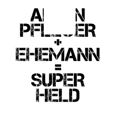 Motiv Altenpfleger Ehemann Superheld Geschenk