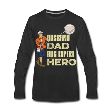 Geschenk für Ehemann Langarmshirt - Insekten Spruch für deinen Entomologe Ehemann