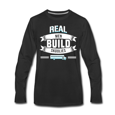 Geschenk für Ehemann Langarmshirt - Skoolie Design für deinen Ehemann oder Freund