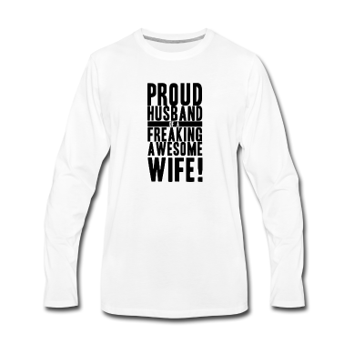 Geschenk für Ehemann Langarmshirt - STOLZER EHEMANN! DESIGN FÜR LIEBENDE MÄNNER