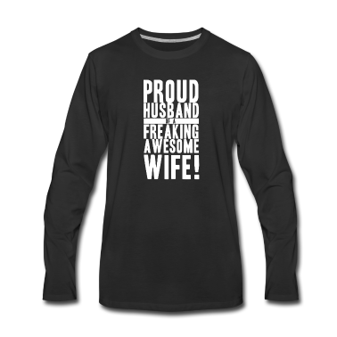 Geschenk für Ehemann Langarmshirt - STOLZER EHEMANN! DESIGN FÜR LIEBENDE MÄNNER