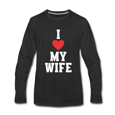Geschenk für Ehemann Langarmshirt - Liebe Meine Frau Ehemann Vater Männer