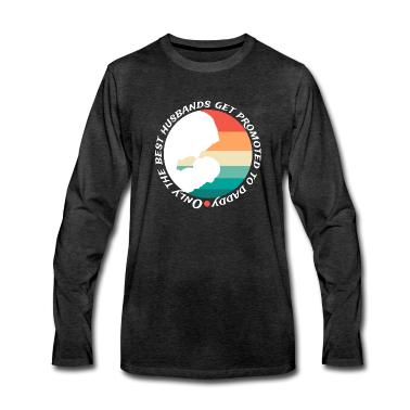 Geschenk für Ehemann Langarmshirt - Nur Die Besten Ehemänner Werden Nach Papa