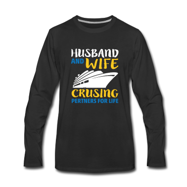 Geschenk für Ehemann Langarmshirt - Ehemann und Frau