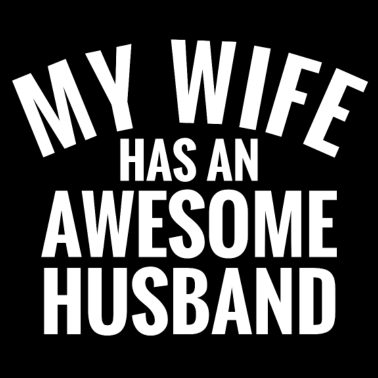 Motiv Meine Frau hat einen tollen Ehemann Geschenk für Ehemann