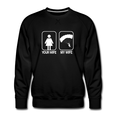 Geschenk für Ehemann Pullover - Gleitschirm Paragliding Geschenk für Ehemann