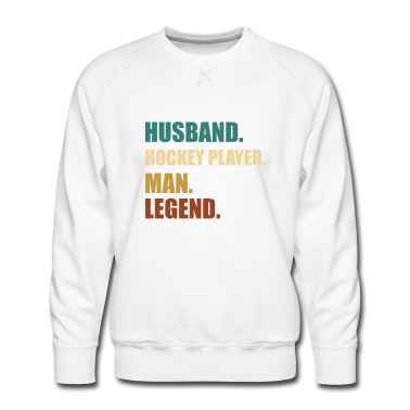 Geschenk für Ehemann Pullover - Hockey Ehemann Legende