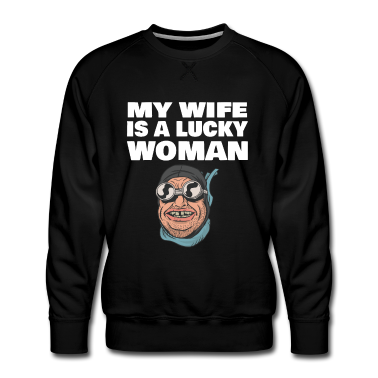 Geschenk für Ehemann Pullover - Lustiger Ehefrau Frau Spruch für Ehemann