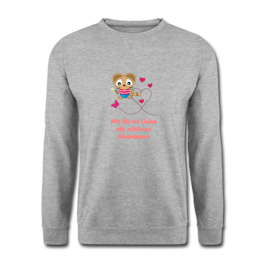 Geschenk für Ehemann Pullover - Liebesspruch für Ehemann mit Katze Kuku