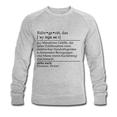 Geschenk für Ehemann Pullover - Rührgerät Definition für Ehemänner und Bäcker