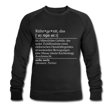 Geschenk für Ehemann Pullover - Rührgerät Definition für Ehemänner und Bäcker
