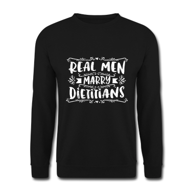 Geschenk für Ehemann Pullover - Echte Männer heiraten Diätassistenten für Ehemann