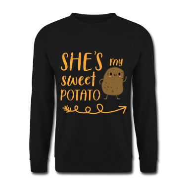 Geschenk für Ehemann Pullover - Pärchenshirt mit Süßkartoffel für Ehemann