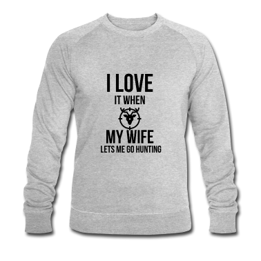 Geschenk für Ehemann Pullover - Ich liebe meine Frau Lustige Hirschjagd Geschenk für Ehemann