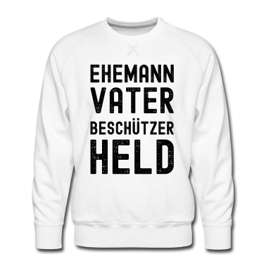 Geschenk für Ehemann Pullover - Ehemann Vater Beschützer Held - Ehemann Geschenk