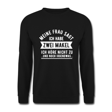 Geschenk für Ehemann Pullover - Geschenk für Ehemann Mann Makel lustig
