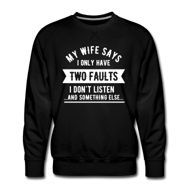 Geschenk für Ehemann Pullover - Geschenk für Ehemann Mann Makel witzig