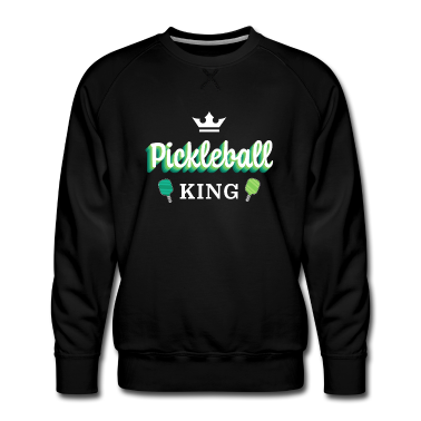 Geschenk für Ehemann Pullover - Pickleball King | Geschenk für Ehemann / Männer
