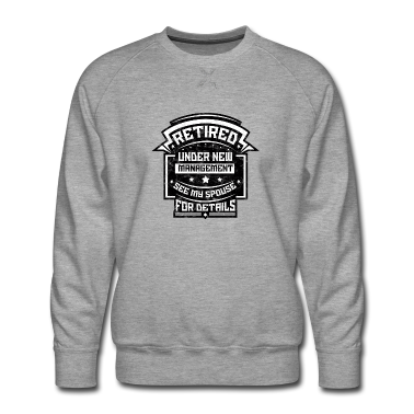 Geschenk für Ehemann Pullover - Im Ruhestand - DAS Renten-Shirt für Ehemänner