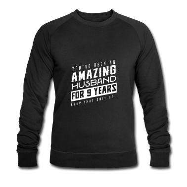 Geschenk für Ehemann Pullover - Sie sind seit 9 Jahren ein erstaunlicher Ehemann