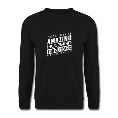 Geschenk für Ehemann Pullover - Sie sind seit 20 Jahren ein erstaunlicher Ehemann