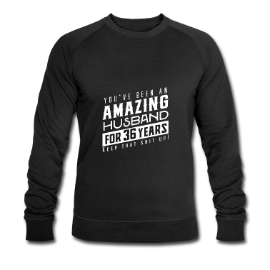 Geschenk für Ehemann Pullover - Sie sind seit 36 Jahren ein erstaunlicher Ehemann