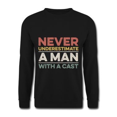 Geschenk für Ehemann Pullover - Gipsbein Design für deinen Ehemann mit einem