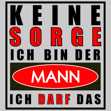 Motiv Mann darf das Ehemann