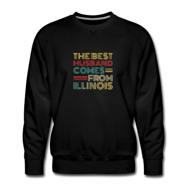 Geschenk für Ehemann Pullover - Der beste Ehemann kommt aus Illinois