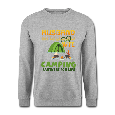 Geschenk für Ehemann Pullover - Ehemann und Frau Campingpartner für das Leben