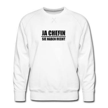 Geschenk für Ehemann Pullover - Ja Chefin Sie haben Recht Geschenk für Ehemann