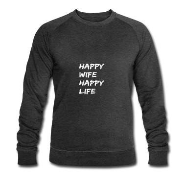 Geschenk für Ehemann Pullover - Happy Wife Happy Life Geschenk für gute Ehemänner