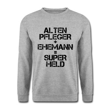 Geschenk für Ehemann Pullover - Altenpfleger Ehemann Superheld Geschenk