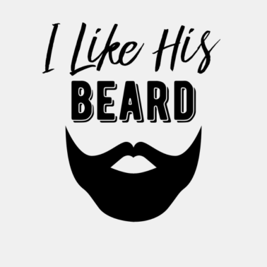 Motiv Ich mag seinen Bartentwurf, bärtiges Geschenk des Ehemanns
