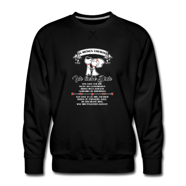 Geschenk für Ehemann Pullover - Ich liebe dich - Ehemann