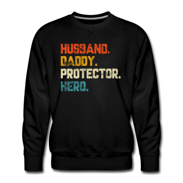 Geschenk für Ehemann Pullover - EHEMANN DADDY PROTECTOR HERO