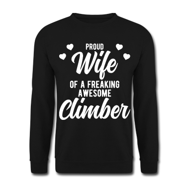 Geschenk für Ehemann Pullover - Lustiges kletterndes Ehemann Phrase Geschenk für