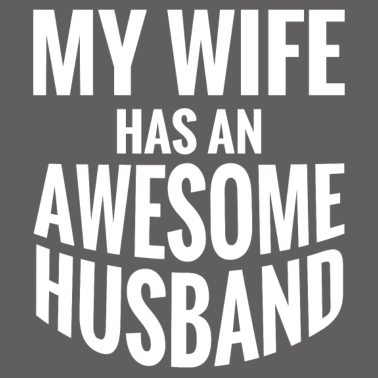 Motiv Meine Frau hat einen tollen Ehemann Geschenk für Ehemann